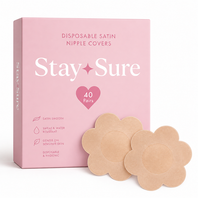 StaySure Satin & Disposable Nipple Covers